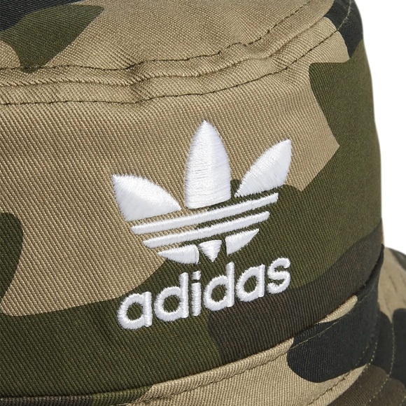 ADIDAS Originals Camo Trefoil Bucket Hat unisex Camouflage - Picture 4 of 7